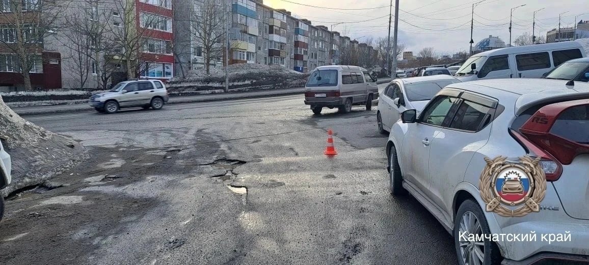 Кадры с места ДТП Госавтоинспекция по Камчатскому краю