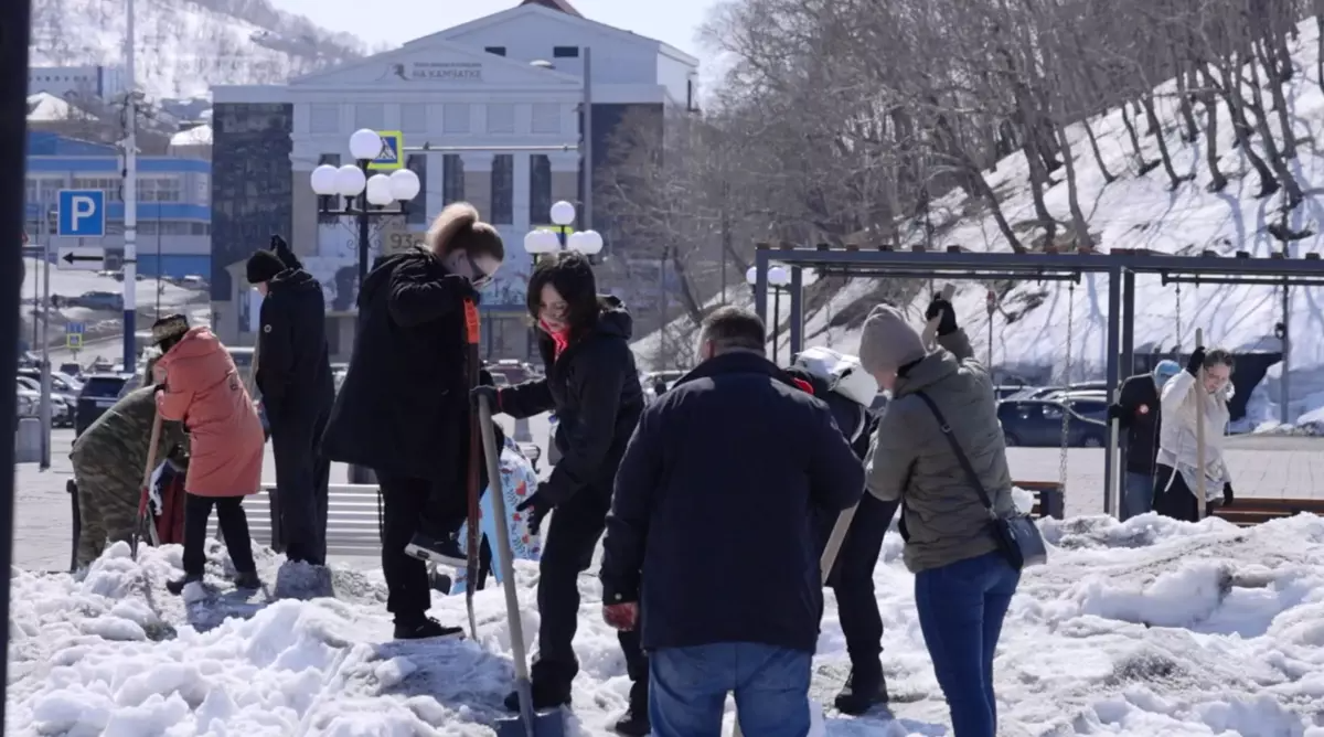 Фото с места событий Правительство Камчатского края