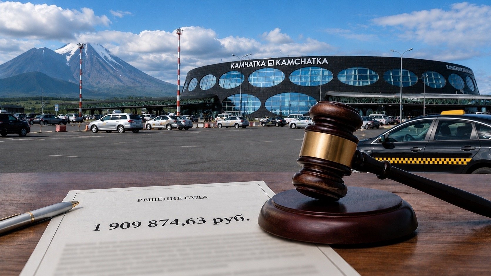 Фирма такси заплатит аэропорту почти 2 млн рублей Арбитражный суд Камчатского края