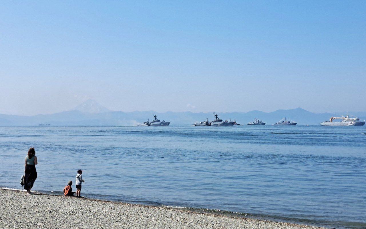 День ВМФ в столице Камчатки. Архивное фото Елена Поддубная ИА KamchatkaMedia