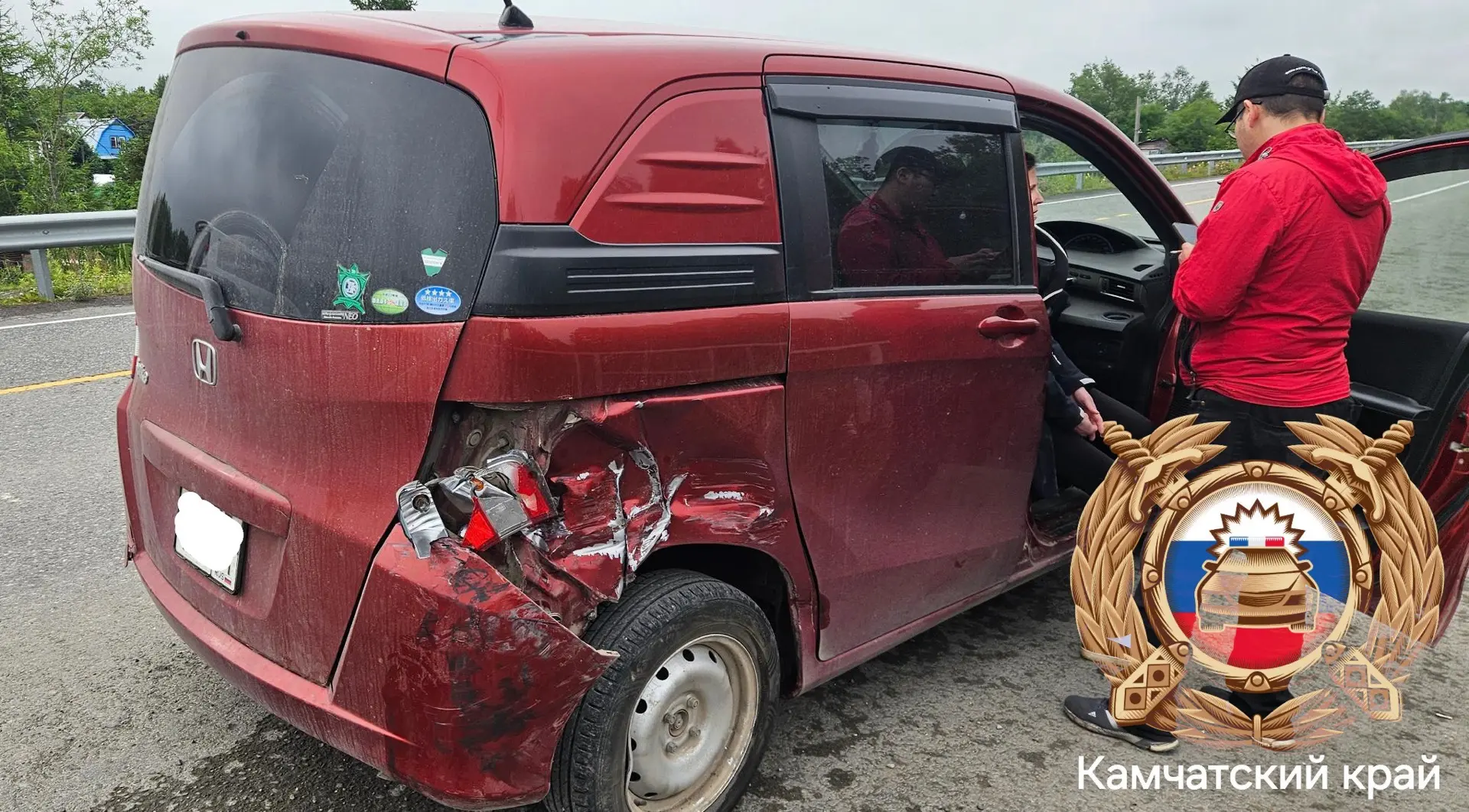 ДТП на &quotСадовом кольце&quot Госавтоинспекция Камчатки