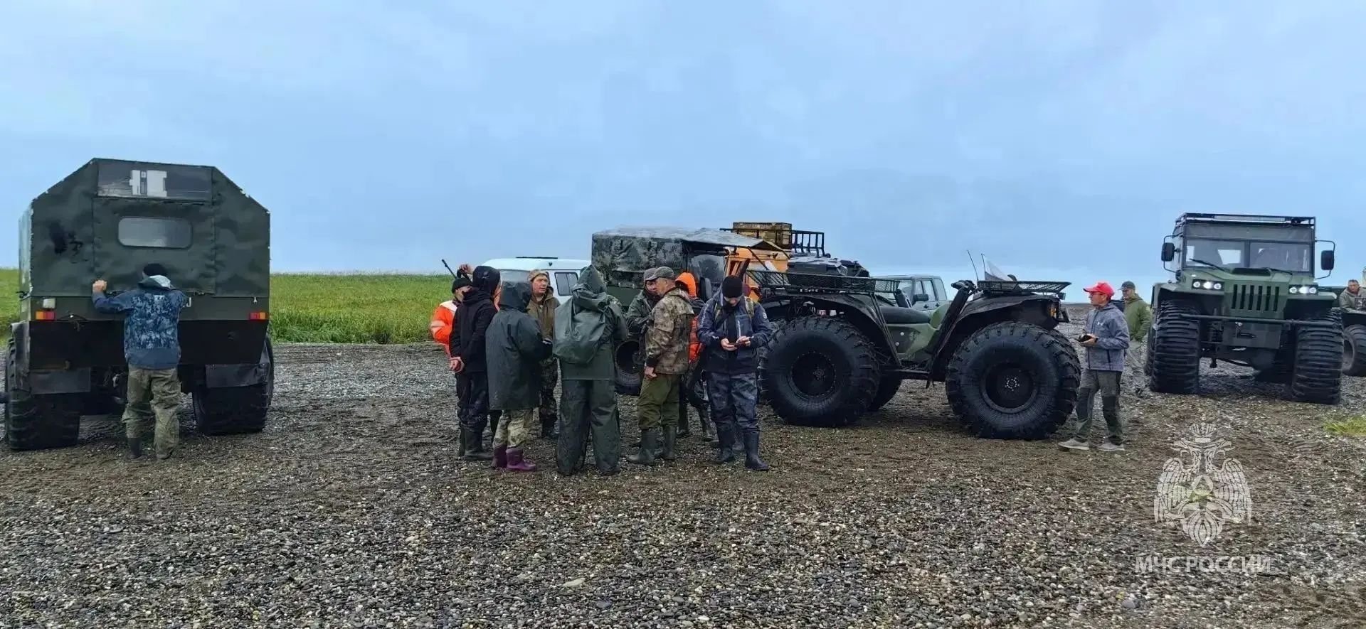 Фото с места событий ГУ МЧС России по Камчатскому краю