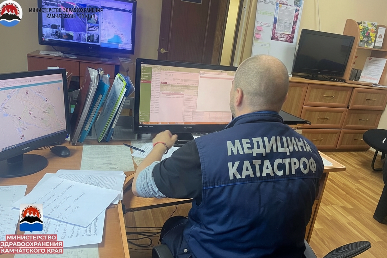 Фото с места событий Правительство Камчатского края
